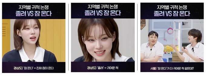 졸리다 vs 잠 오다, 사투리 논쟁